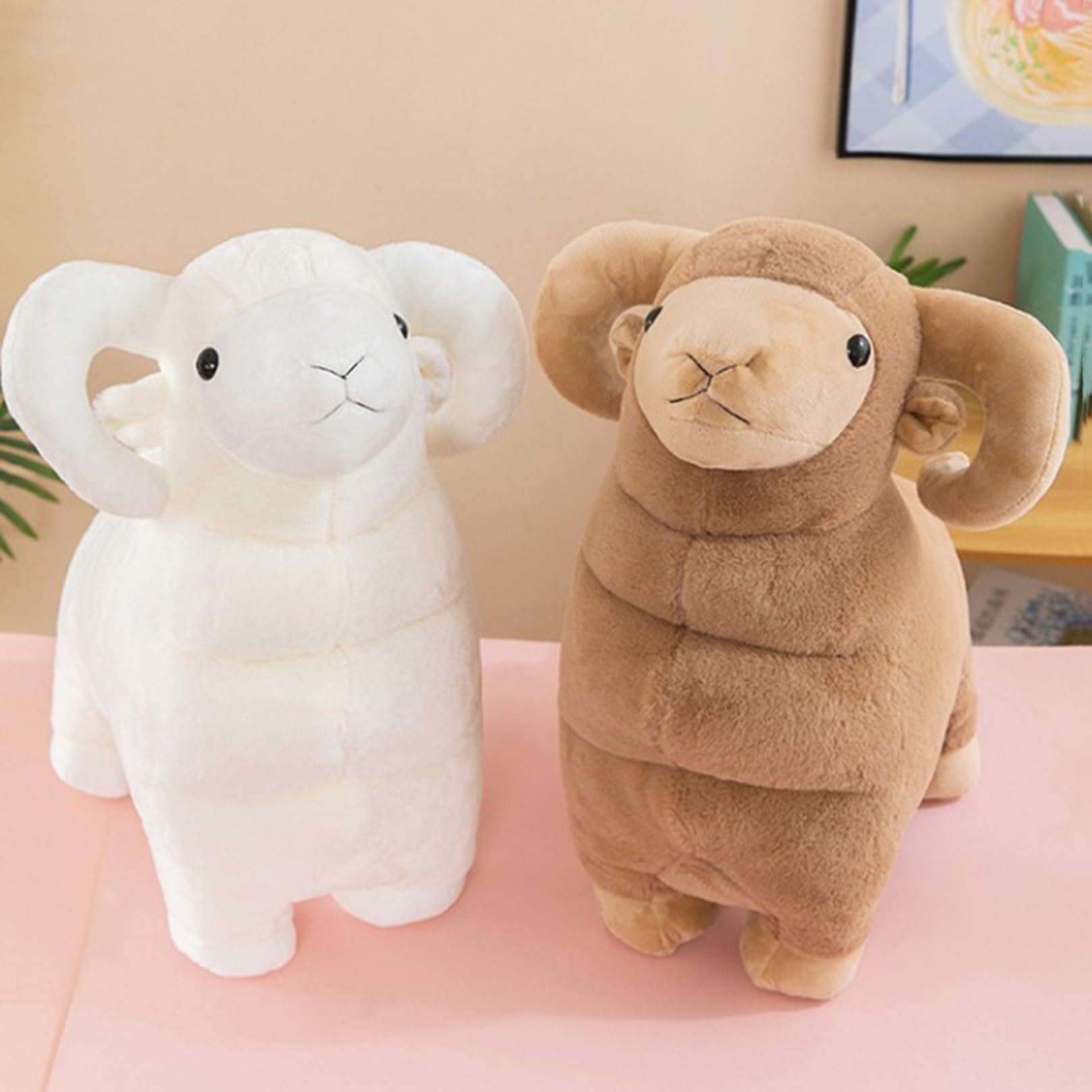 Amazon｜[LSDZW] ヒツジ ぬいぐるみ ふわふわ 抱き枕 多機能 椅子